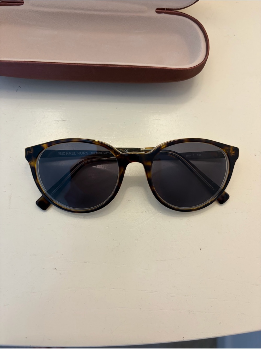 Michael Kors eyeglass frames. Can be made into daily wear or sunglasses.